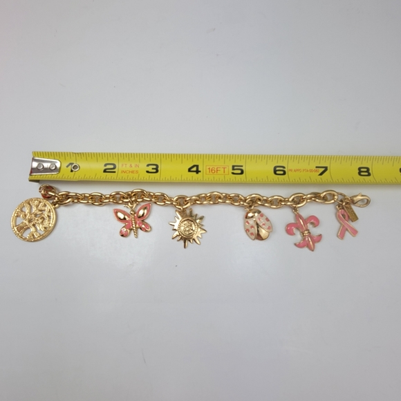 SOLD***Lilly Pulitzer Full Of Hope Charm Bracelet - Picture 12 of 12